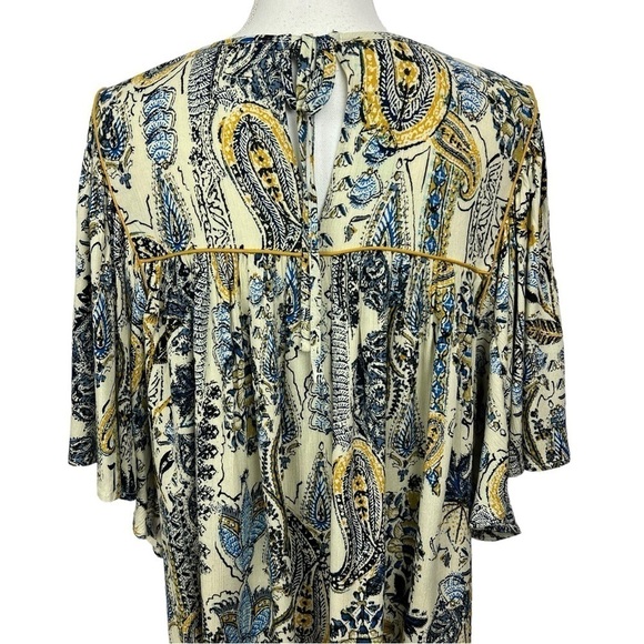Maurice’s Women’s Pullover Boho Peasant Top Sz 2X Multi Colors Flutter Sleeves - Picture 6 of 16